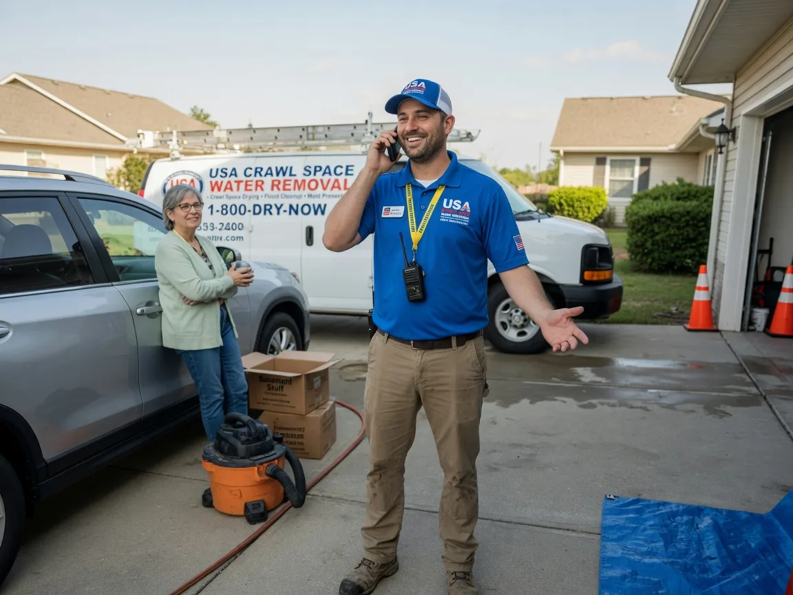 Crawl Space Water Removal Dellroy, OH FAQs